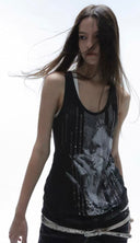 Silver Glam Tank