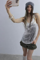 Silver Glam Tank