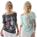 Stripe Bow Tee