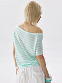 Stripe Bow Tee
