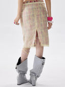 Plaid Wing Skirt