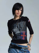 Slash Flag Top