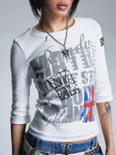 Slash Flag Top