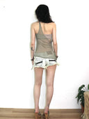 Splatter Fray Shorts