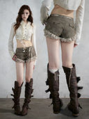Knight Lace Shorts