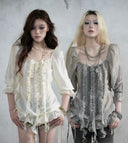 Misty Rose Dress Top