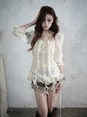 Misty Rose Dress Top