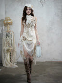 Disorderly Lace Skirt