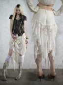 Disorderly Lace Skirt