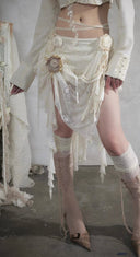 Disorderly Lace Skirt