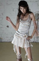 Worn Lace Skirt