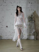 Lace Veil Top