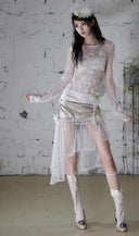 Lace Veil Top