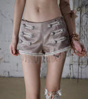 Knight Velvet Shorts