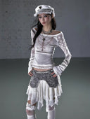 Winged Cross Top
