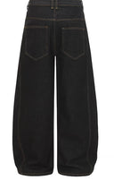 Curve Button Jeans