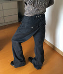 Herringbone Cargo Pants