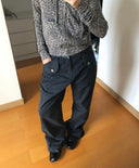 Herringbone Cargo Pants