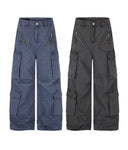 French Blue Cargo Pants
