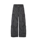 French Blue Cargo Pants