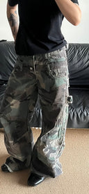Double Waist Cargo Pants