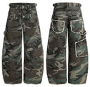 Double Waist Cargo Pants