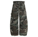 Double Waist Cargo Pants