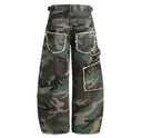 Double Waist Cargo Pants