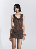 Chain Veil Tunic