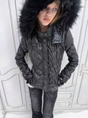 Diagonal Quilt Puffer