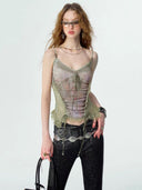 Lace Print Top image 5