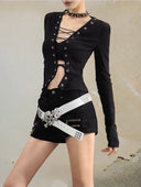 Irregular Tied-Up Cardigan image 6