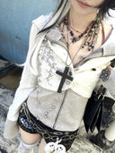 Knitted Hooded Sweater image 0