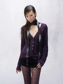 Grapevine Dual-V Velvet Tunic image 2