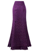 Jacquard High-Waisted Mermaid Skirt image 11