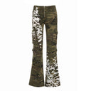 Camouflage Cargo Bell Jeans image 6