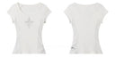 Retro Grace U-Neck Tee image 4