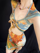 Beach Two-Way Pleated Set image 7