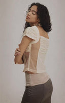 Lumière Embossed Sheer Cardi image 8