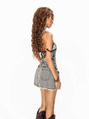 Retro Whisper Fringe Denim image 4