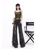 Distressed Multi-pocket Jeans image 5