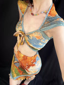 Beach Two-Way Pleated Set image 0