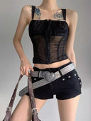 Wide Heart-Engraved Belt image 2