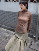 Japanese-style Gray-green Skirt image 8
