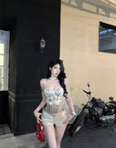 Ballet-Inspired Leopard Bustier image 4