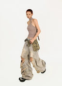 O-Ring Twist Halter Top image 11