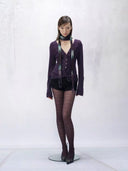 Grapevine Dual-V Velvet Tunic image 5