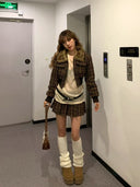 Cozy Plaid Ensemble image 0