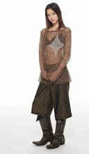 Open-Knit Starry Sweatshirt image 9