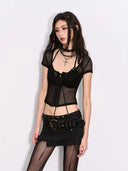 Vanta Couture Cross-Tie Top image 2